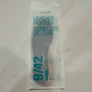 Aldo Leather insole New, size 9-10